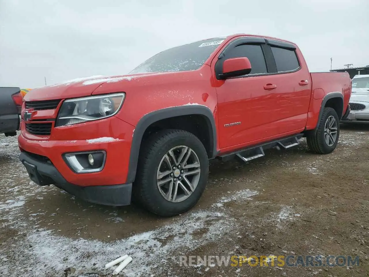 1 Photograph of a damaged car 1GCGTBEN1K1164425 CHEVROLET COLORADO 2019