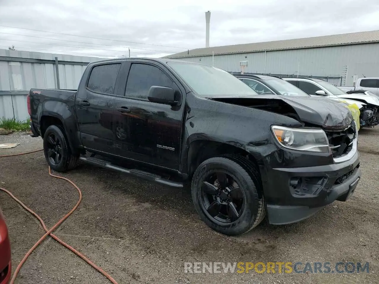 4 Фотография поврежденного автомобиля 1GCGTBEN2K1120529 CHEVROLET COLORADO 2019