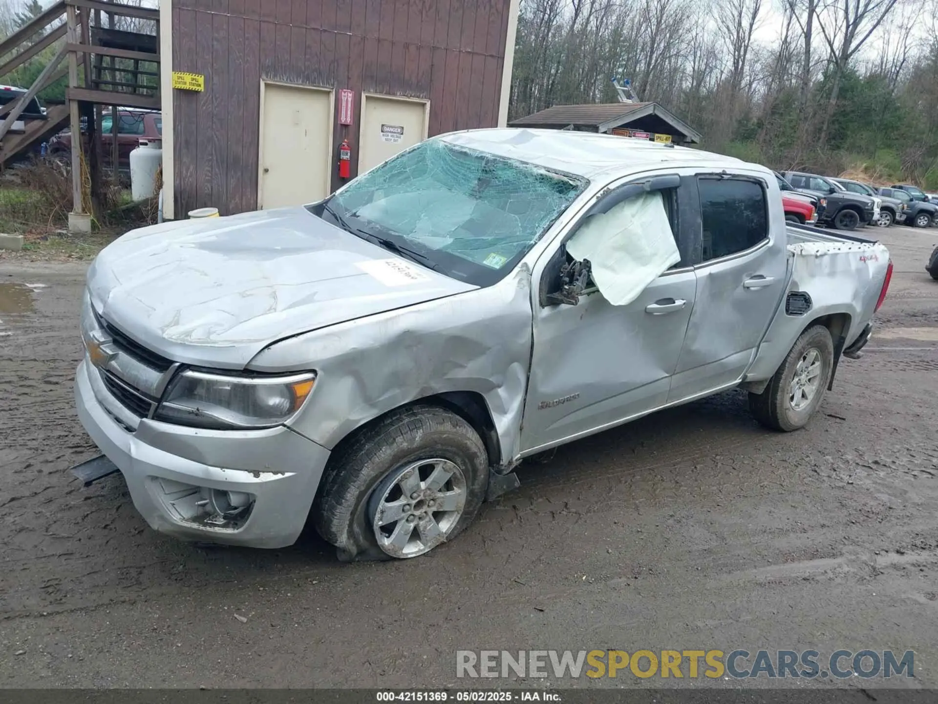 2 Фотография поврежденного автомобиля 1GCGTBEN5K1168106 CHEVROLET COLORADO 2019