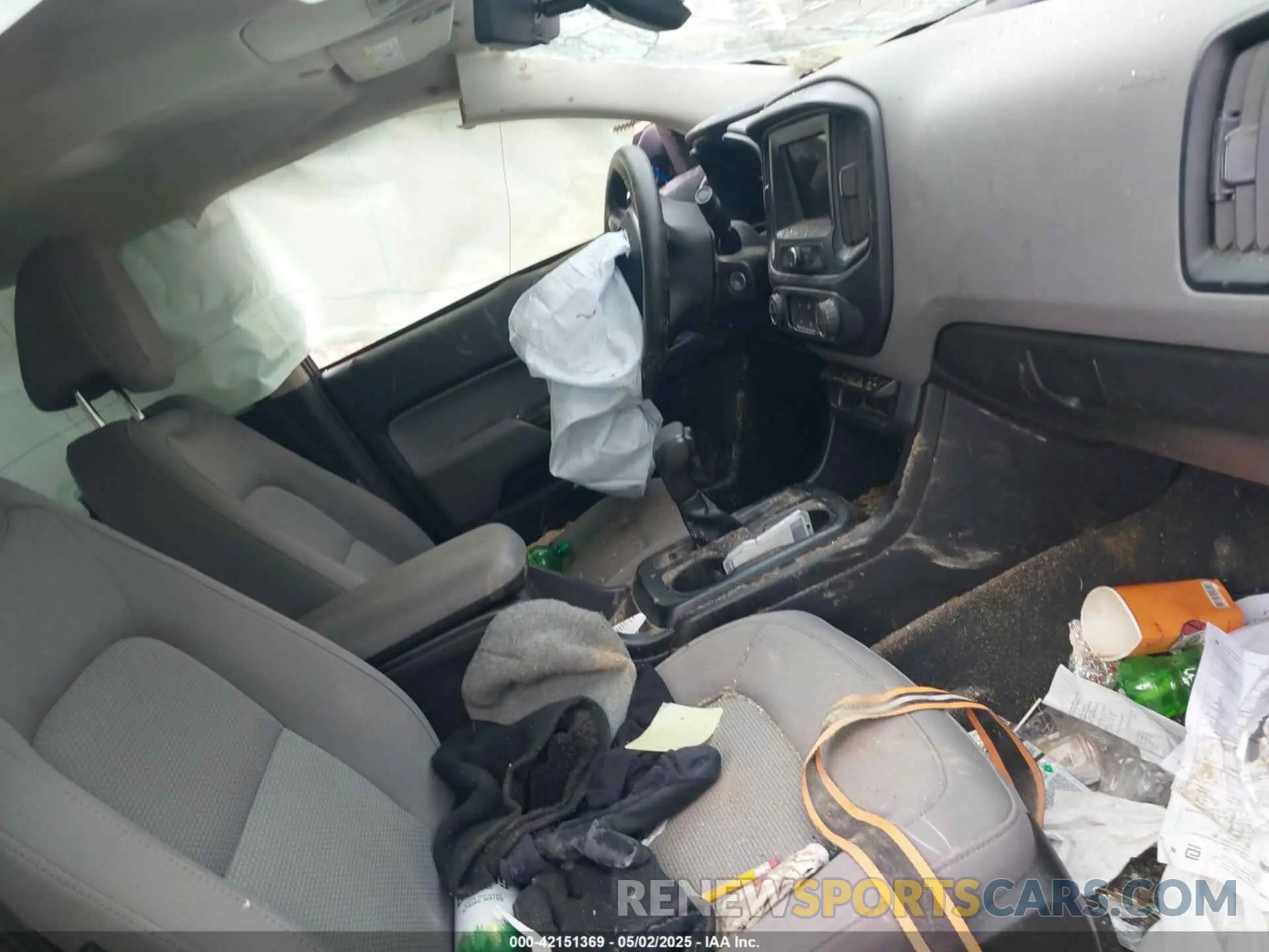 5 Фотография поврежденного автомобиля 1GCGTBEN5K1168106 CHEVROLET COLORADO 2019