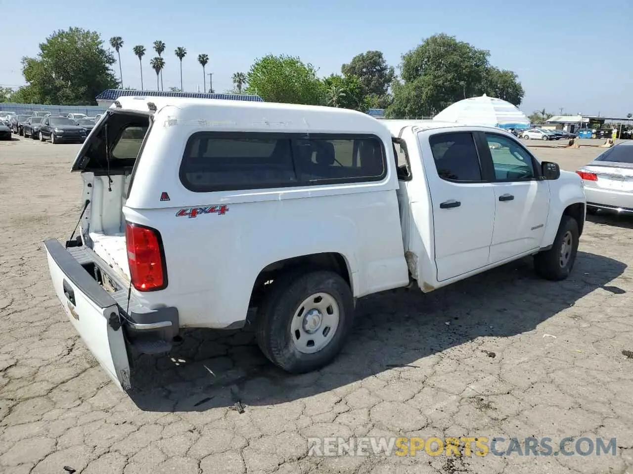 3 Photograph of a damaged car 1GCGTBEN7K1173971 CHEVROLET COLORADO 2019