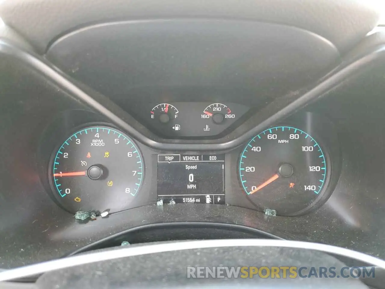 9 Photograph of a damaged car 1GCGTBEN7K1173971 CHEVROLET COLORADO 2019