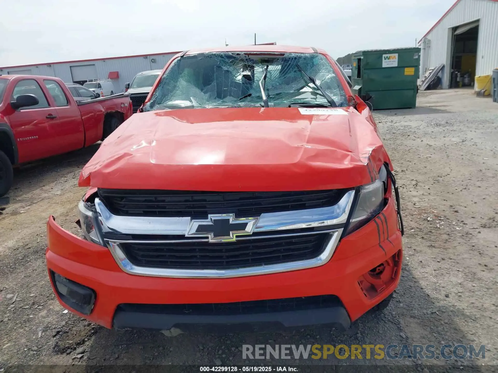 12 Photograph of a damaged car 1GCGTBEN8K1126643 CHEVROLET COLORADO 2019