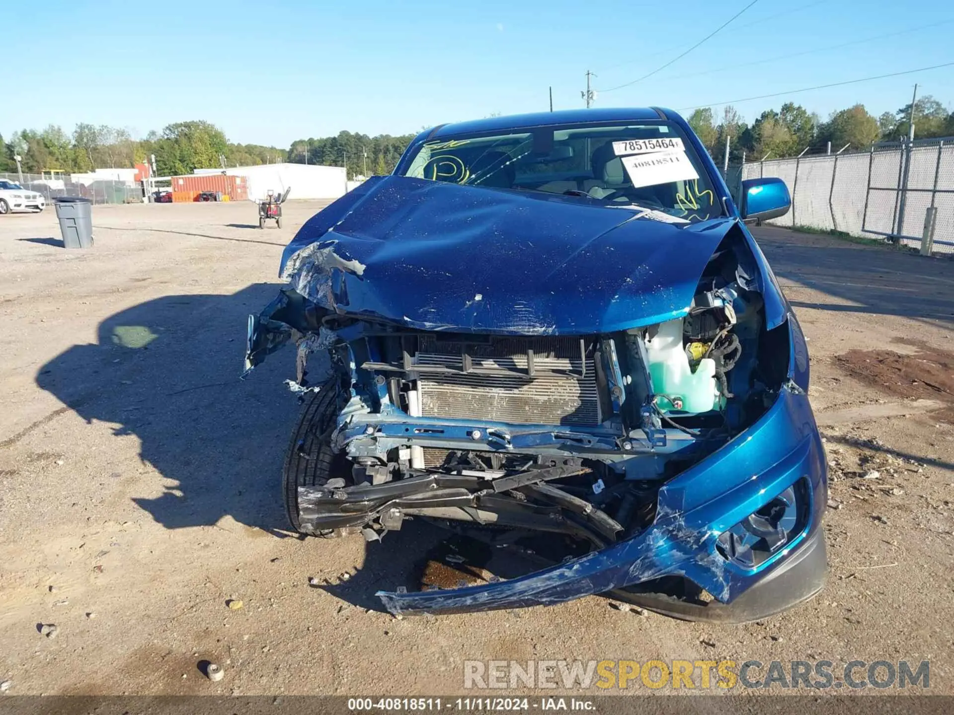 13 Photograph of a damaged car 1GCGTBEN8K1290863 CHEVROLET COLORADO 2019