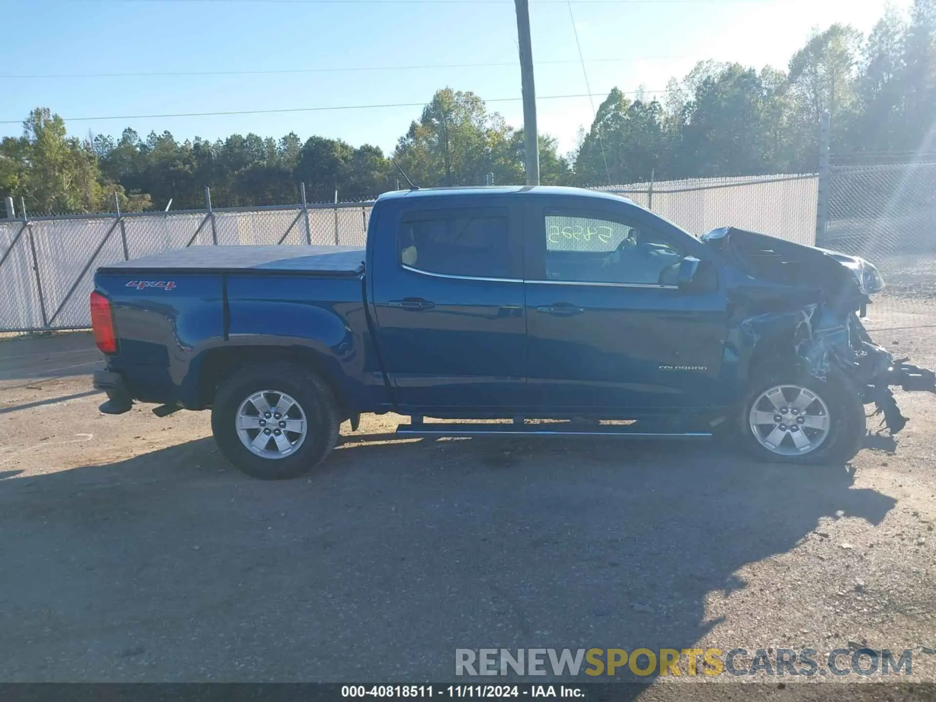 14 Photograph of a damaged car 1GCGTBEN8K1290863 CHEVROLET COLORADO 2019