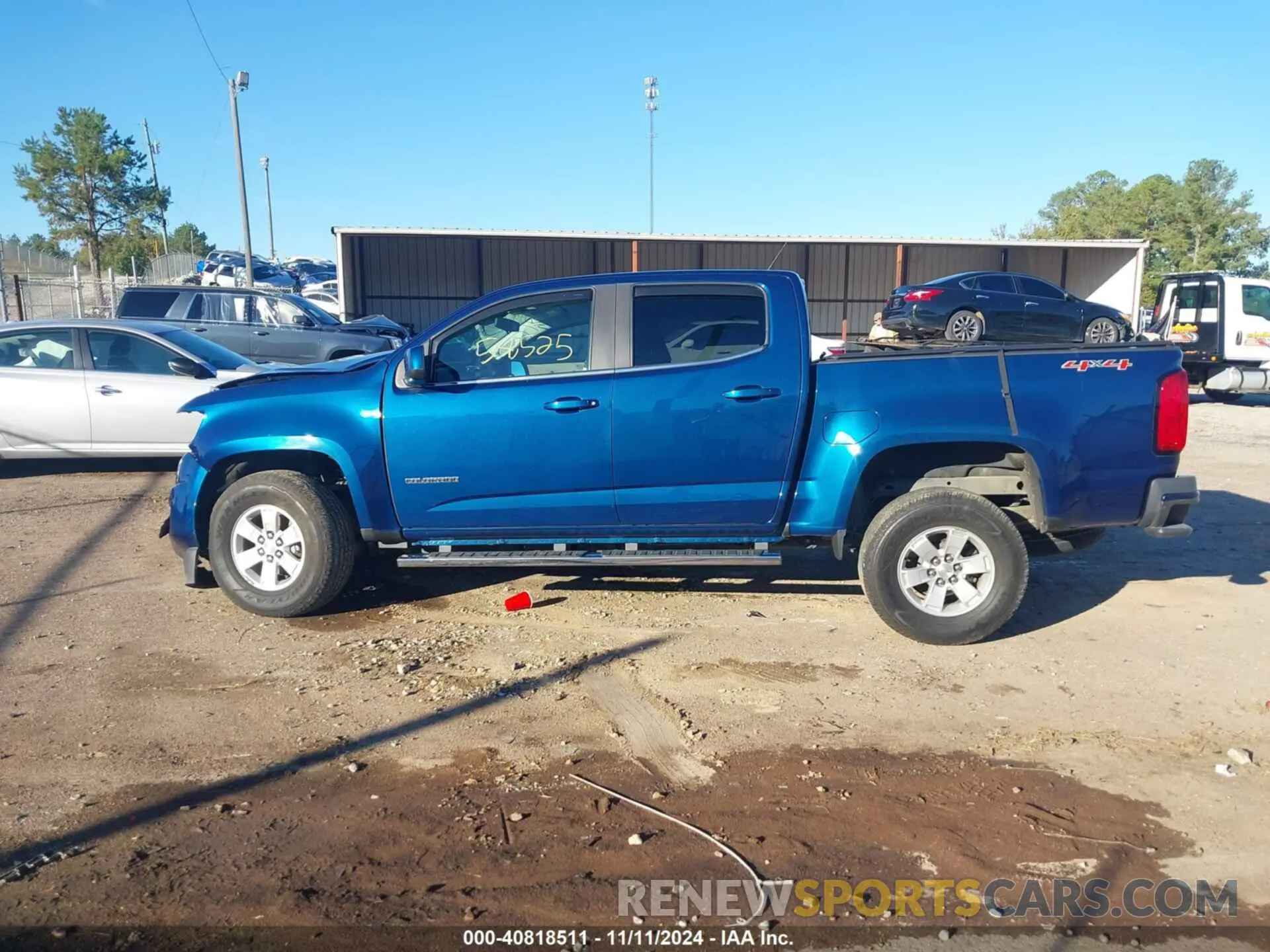 15 Photograph of a damaged car 1GCGTBEN8K1290863 CHEVROLET COLORADO 2019