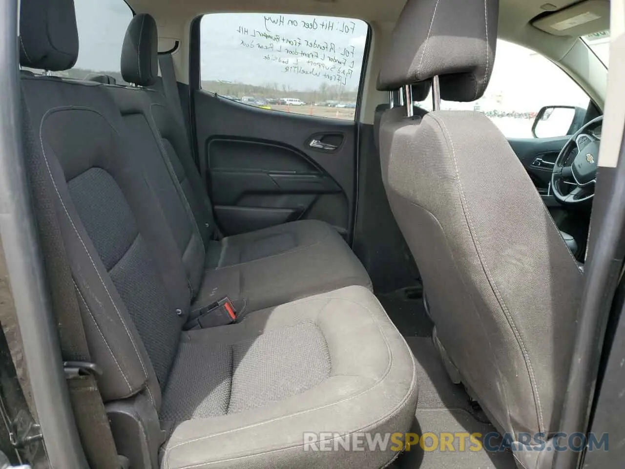 10 Photograph of a damaged car 1GCGTCEN1K1117207 CHEVROLET COLORADO 2019