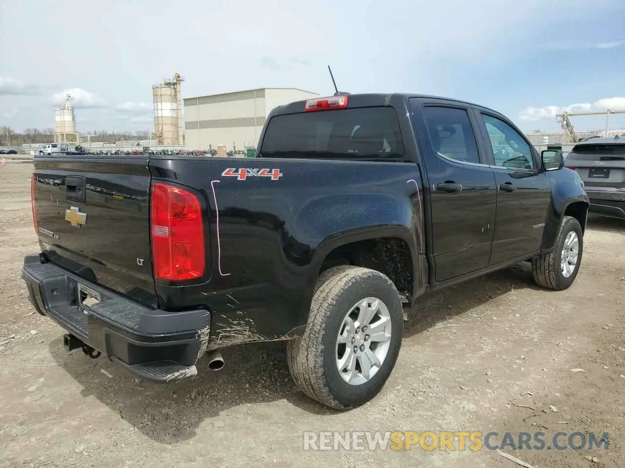 3 Photograph of a damaged car 1GCGTCEN1K1117207 CHEVROLET COLORADO 2019