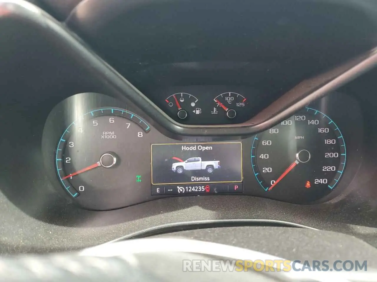 9 Photograph of a damaged car 1GCGTCEN1K1117207 CHEVROLET COLORADO 2019