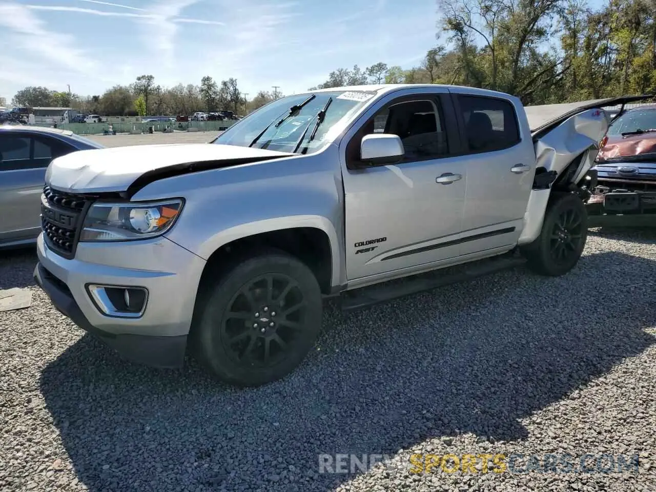 1 Photograph of a damaged car 1GCGTCEN2K1250297 CHEVROLET COLORADO 2019