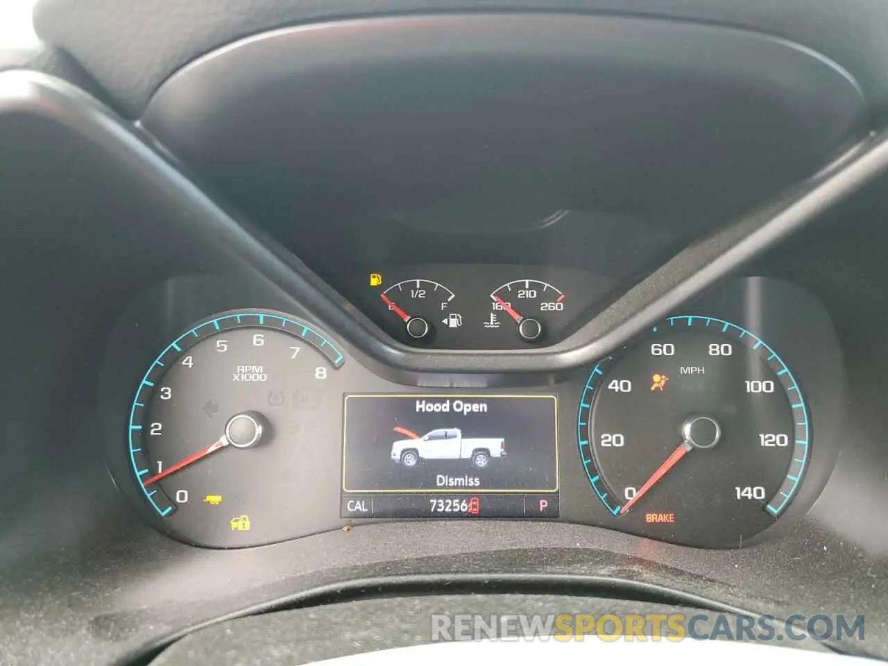 9 Photograph of a damaged car 1GCGTCEN2K1250297 CHEVROLET COLORADO 2019
