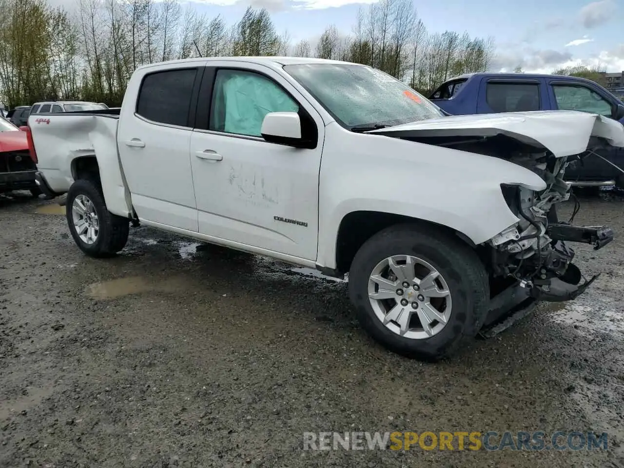 4 Фотография поврежденного автомобиля 1GCGTCEN6K1319086 CHEVROLET COLORADO 2019