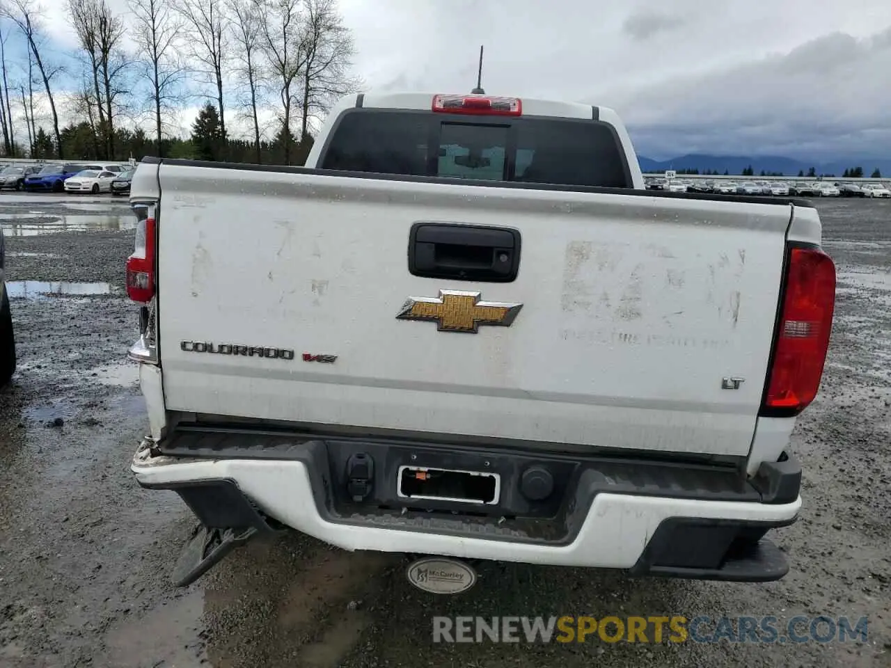 6 Фотография поврежденного автомобиля 1GCGTCEN6K1319086 CHEVROLET COLORADO 2019