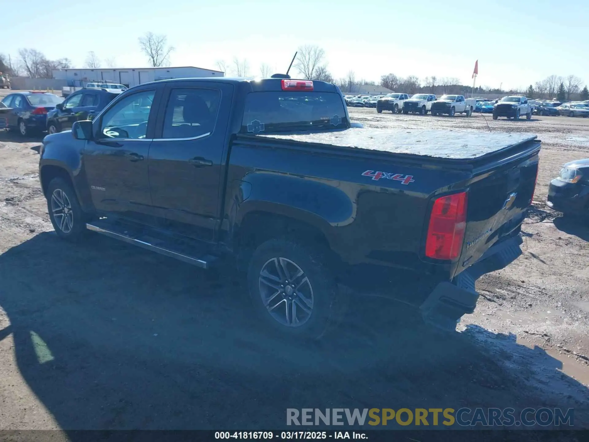 3 Photograph of a damaged car 1GCGTCEN8K1206580 CHEVROLET COLORADO 2019