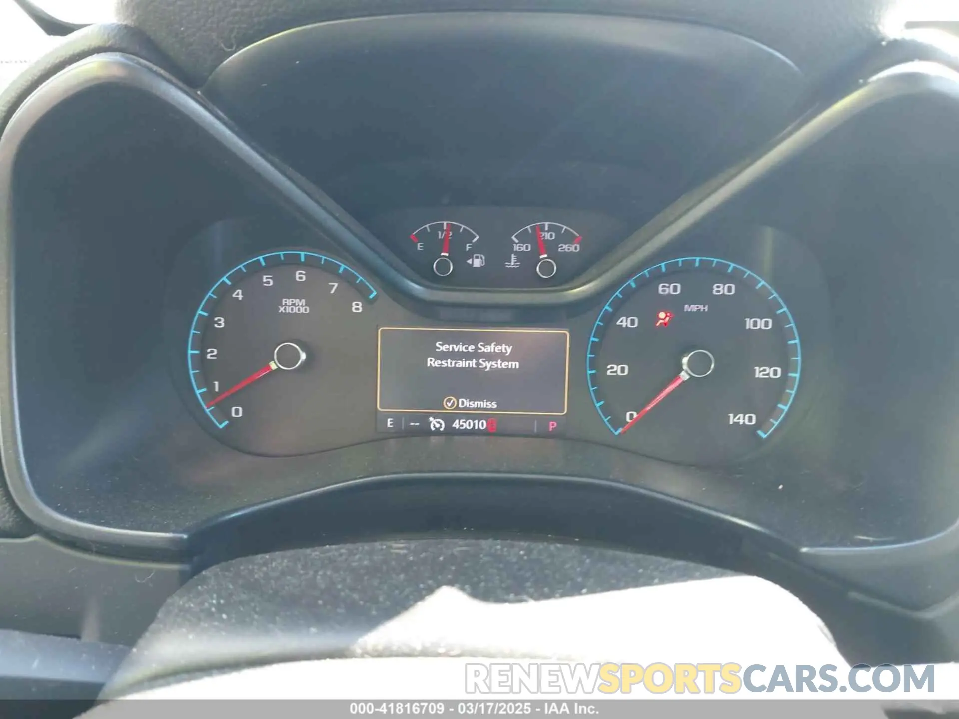 7 Photograph of a damaged car 1GCGTCEN8K1206580 CHEVROLET COLORADO 2019