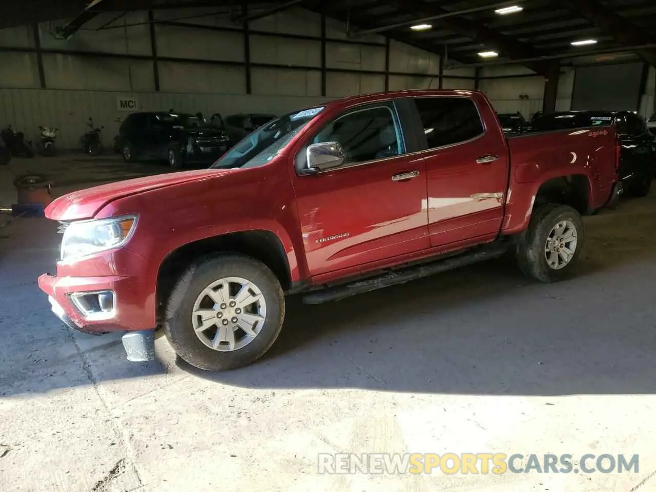 1 Фотография поврежденного автомобиля 1GCGTCEN9K1210413 CHEVROLET COLORADO 2019