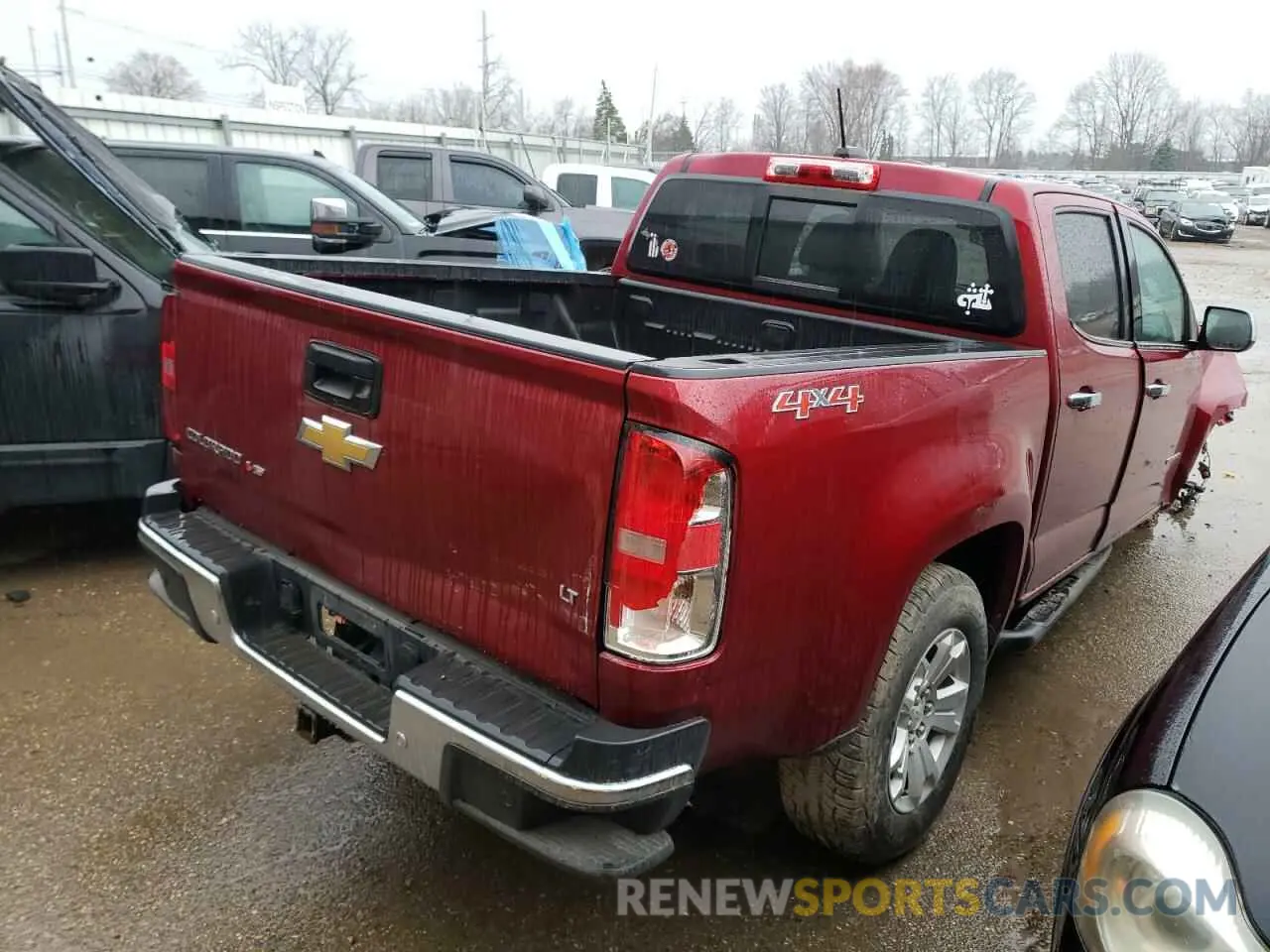 3 Фотография поврежденного автомобиля 1GCGTCEN9K1210413 CHEVROLET COLORADO 2019