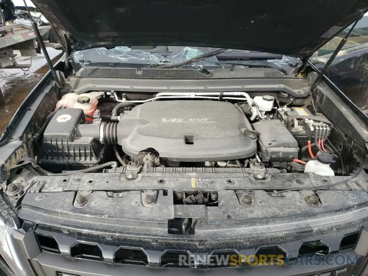 11 Фотография поврежденного автомобиля 1GCGTCEN9K1273835 CHEVROLET COLORADO 2019