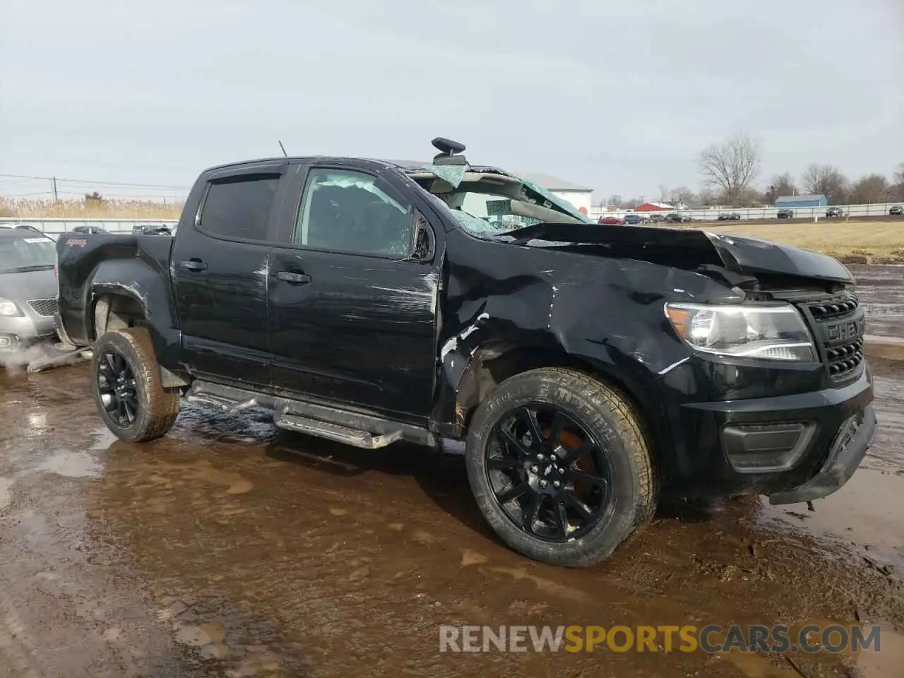 4 Фотография поврежденного автомобиля 1GCGTCEN9K1273835 CHEVROLET COLORADO 2019