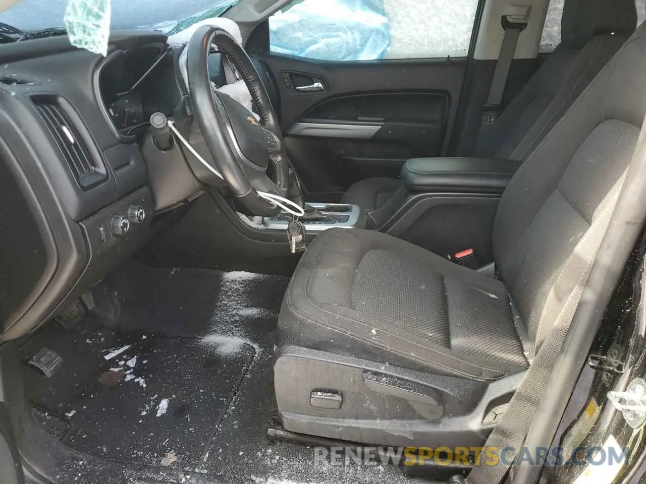 7 Фотография поврежденного автомобиля 1GCGTCEN9K1273835 CHEVROLET COLORADO 2019