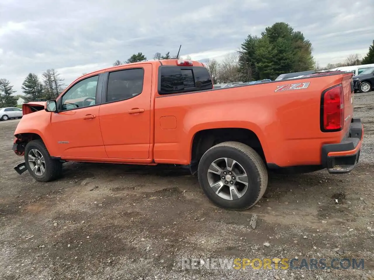 2 Фотография поврежденного автомобиля 1GCGTDEN2K1129582 CHEVROLET COLORADO 2019
