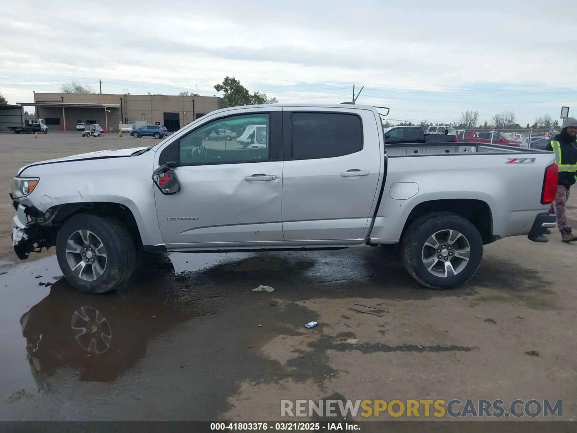 14 Photograph of a damaged car 1GCGTDEN2K1134619 CHEVROLET COLORADO 2019