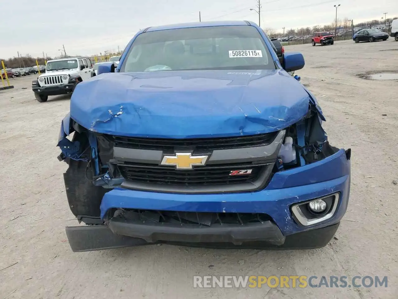 5 Photograph of a damaged car 1GCGTDEN5K1227487 CHEVROLET COLORADO 2019
