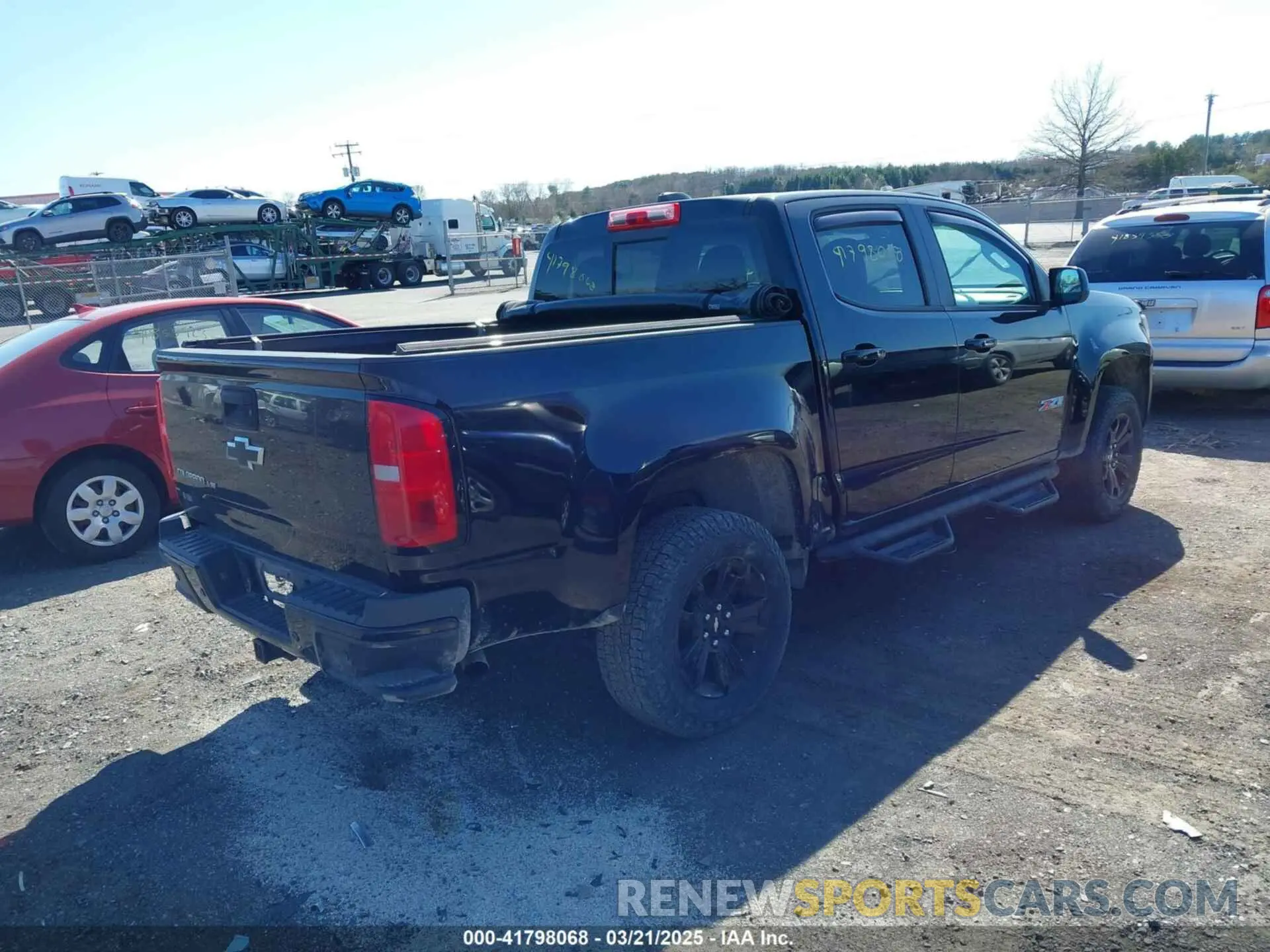 4 Фотография поврежденного автомобиля 1GCGTDEN8K1237155 CHEVROLET COLORADO 2019