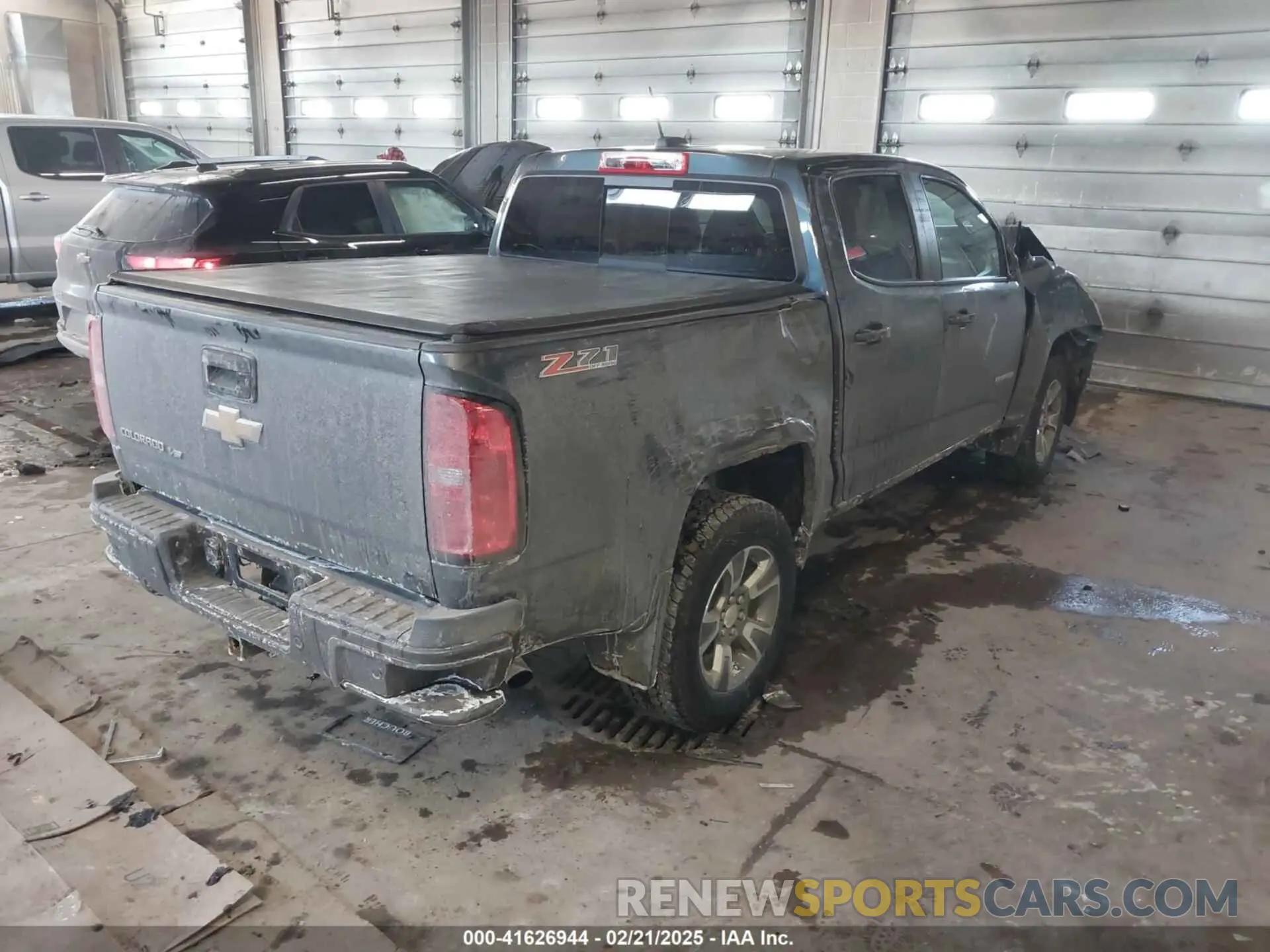 4 Фотография поврежденного автомобиля 1GCGTDEN9K1299292 CHEVROLET COLORADO 2019