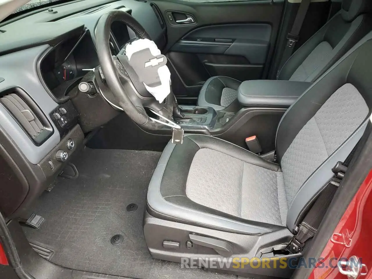 7 Фотография поврежденного автомобиля 1GCGTDENXK1203024 CHEVROLET COLORADO 2019