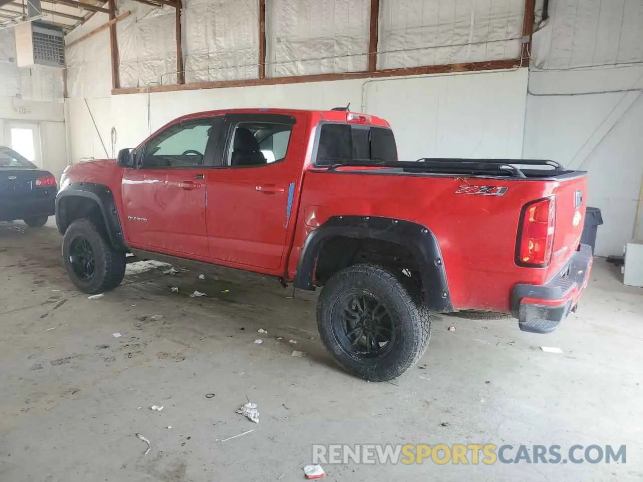2 Фотография поврежденного автомобиля 1GCGTDENXK1336415 CHEVROLET COLORADO 2019