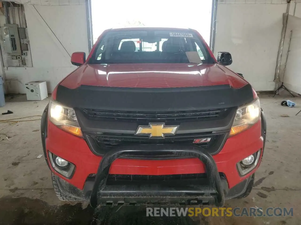 5 Фотография поврежденного автомобиля 1GCGTDENXK1336415 CHEVROLET COLORADO 2019