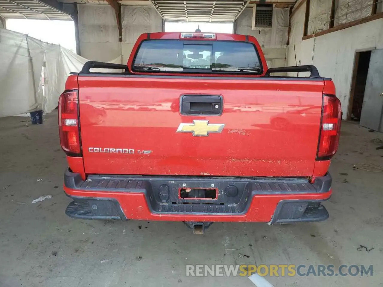6 Фотография поврежденного автомобиля 1GCGTDENXK1336415 CHEVROLET COLORADO 2019