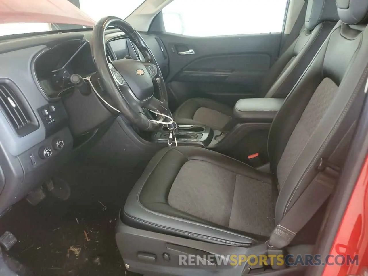 7 Фотография поврежденного автомобиля 1GCGTDENXK1336415 CHEVROLET COLORADO 2019