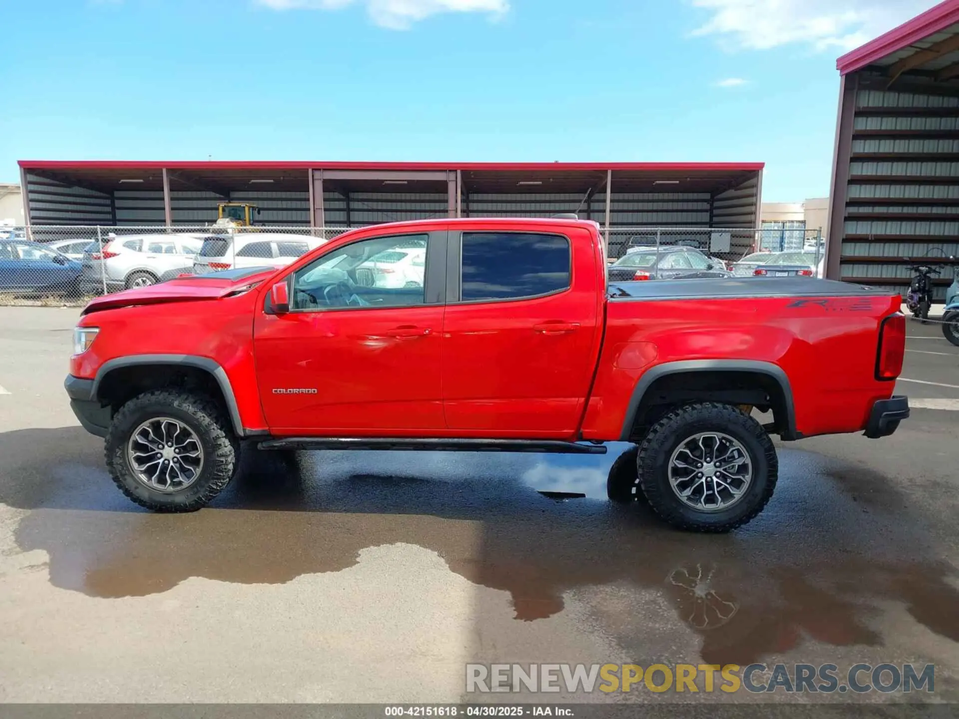 14 Фотография поврежденного автомобиля 1GCGTEEN5K1101491 CHEVROLET COLORADO 2019