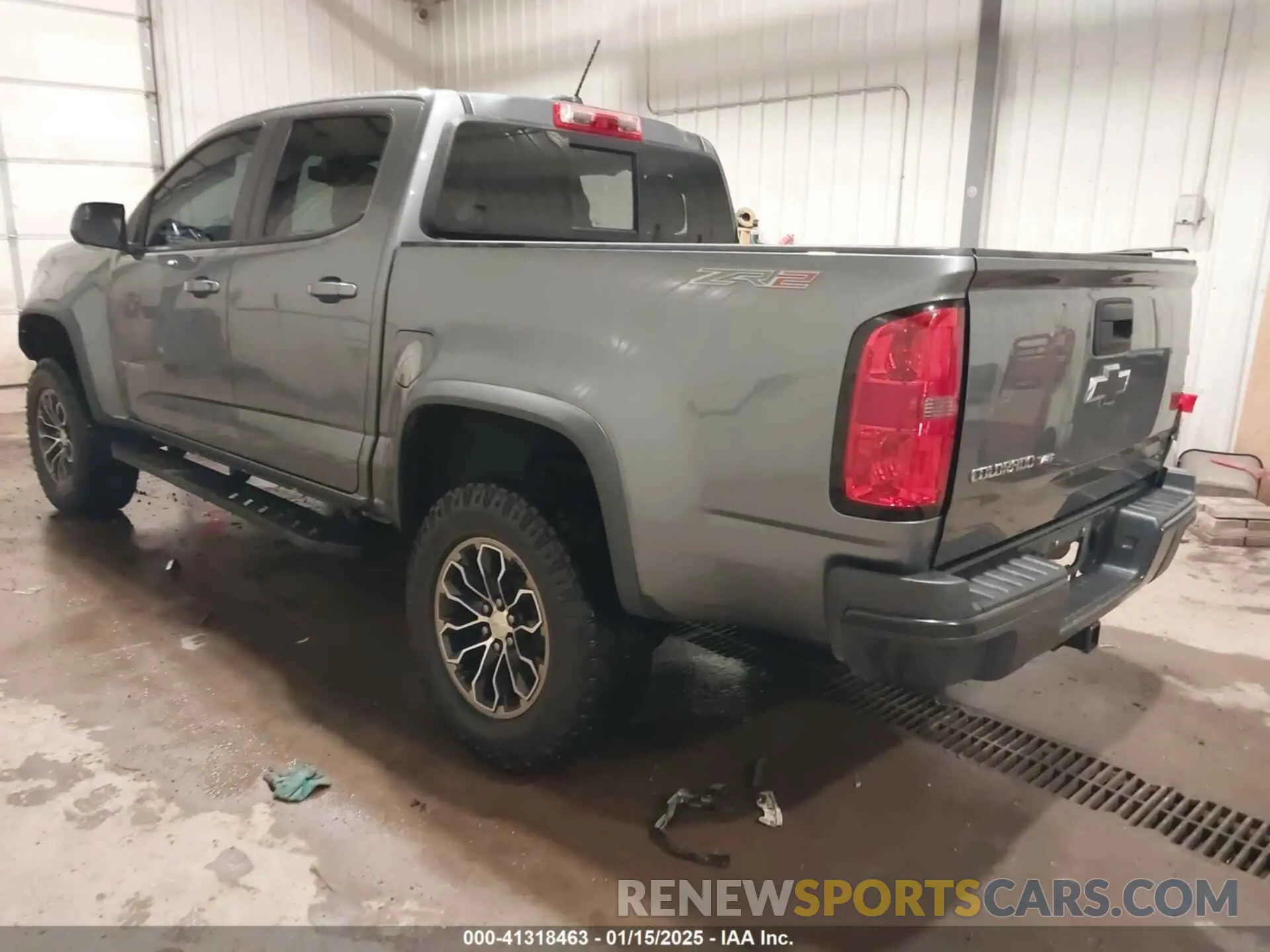 3 Photograph of a damaged car 1GCGTEEN5K1226099 CHEVROLET COLORADO 2019