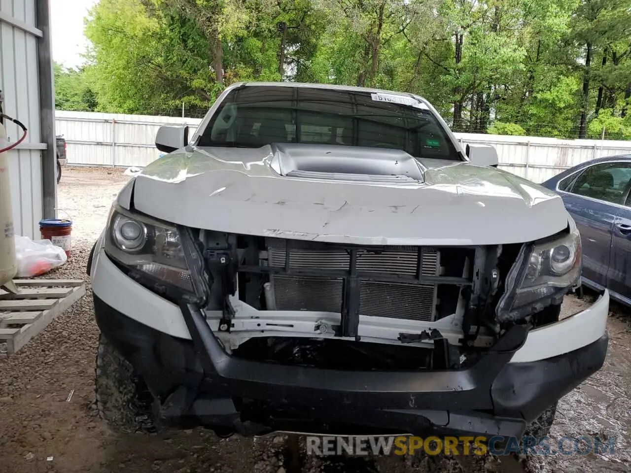 5 Photograph of a damaged car 1GCGTEEN5K1256848 CHEVROLET COLORADO 2019