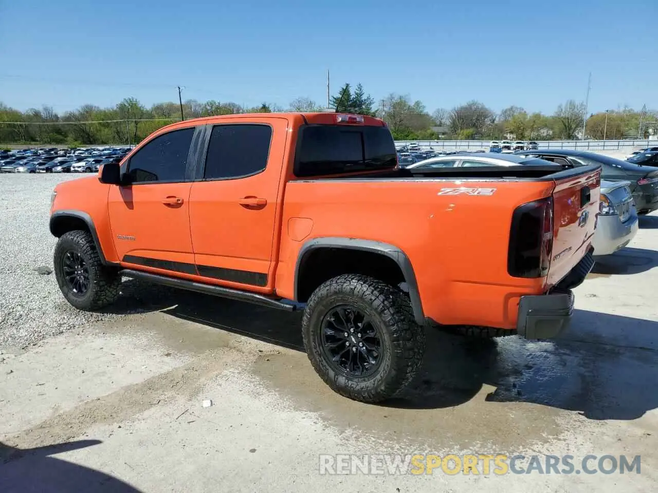2 Фотография поврежденного автомобиля 1GCGTEEN7K1278933 CHEVROLET COLORADO 2019
