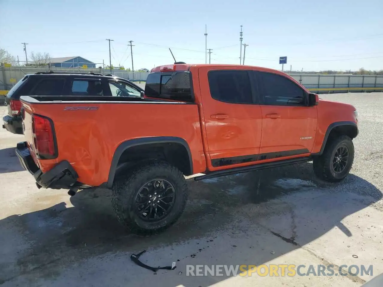 3 Фотография поврежденного автомобиля 1GCGTEEN7K1278933 CHEVROLET COLORADO 2019