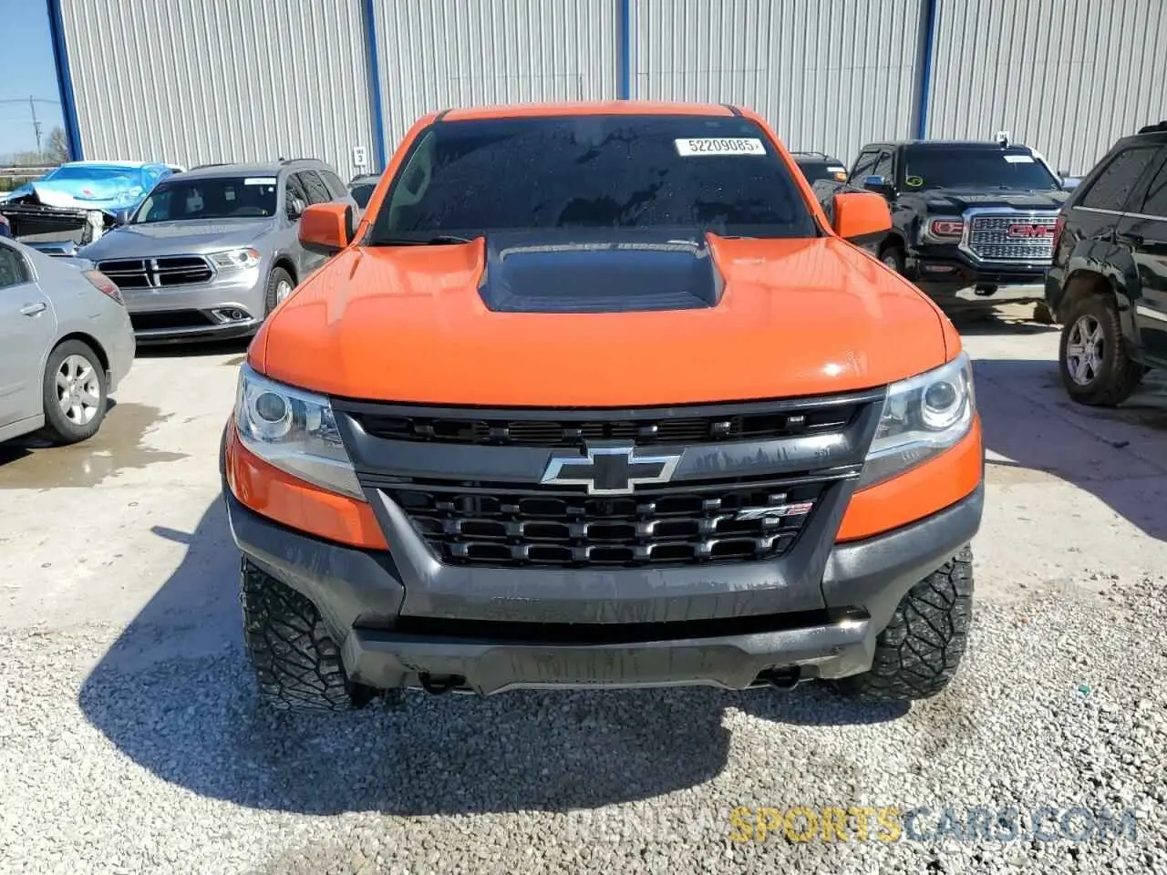 5 Фотография поврежденного автомобиля 1GCGTEEN7K1278933 CHEVROLET COLORADO 2019