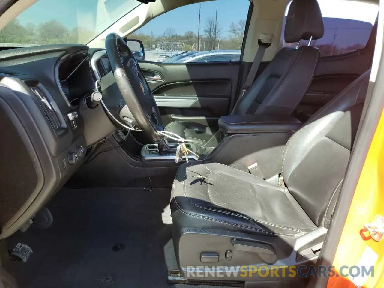 7 Фотография поврежденного автомобиля 1GCGTEEN7K1278933 CHEVROLET COLORADO 2019