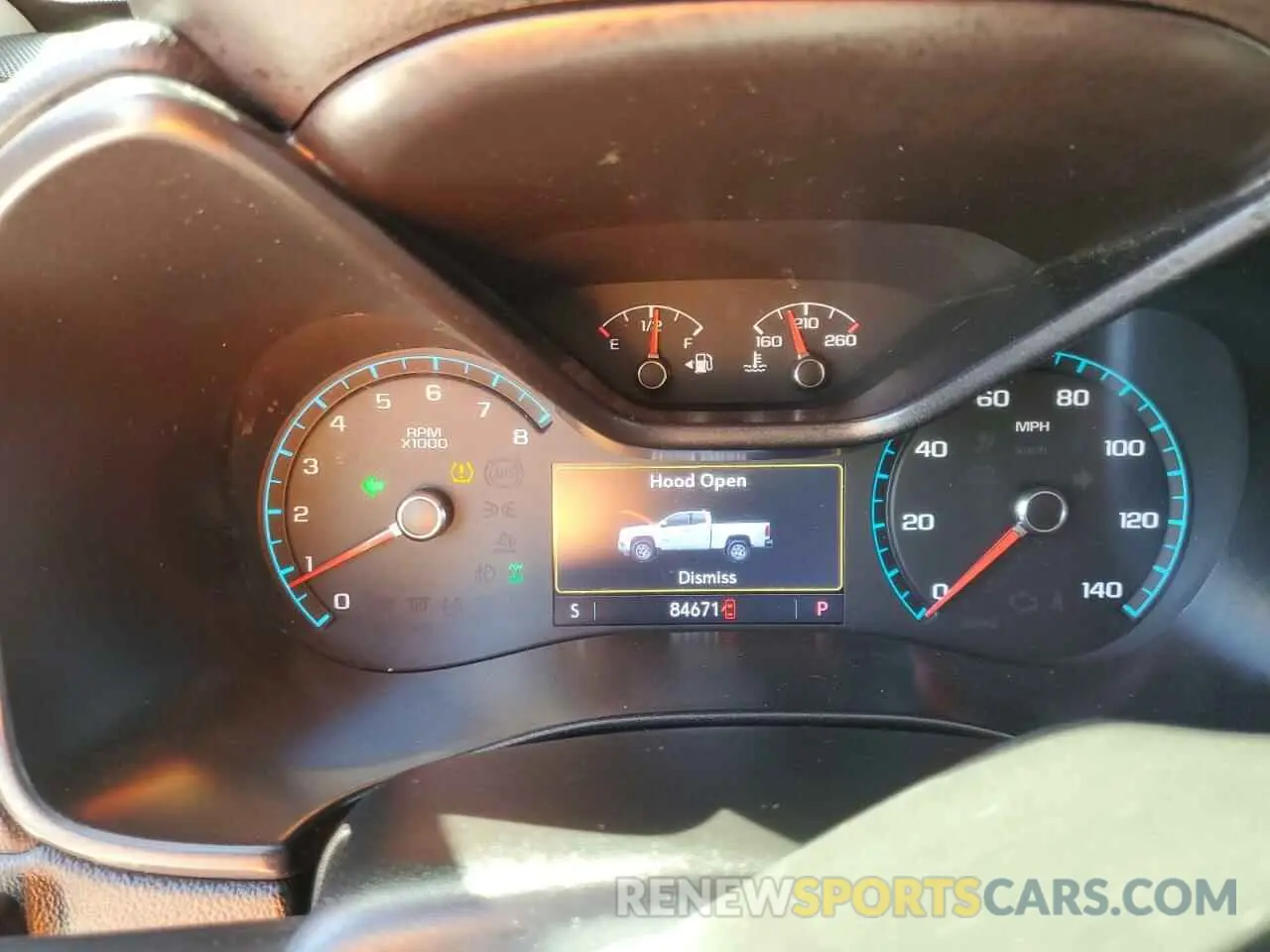 9 Фотография поврежденного автомобиля 1GCGTEEN7K1278933 CHEVROLET COLORADO 2019