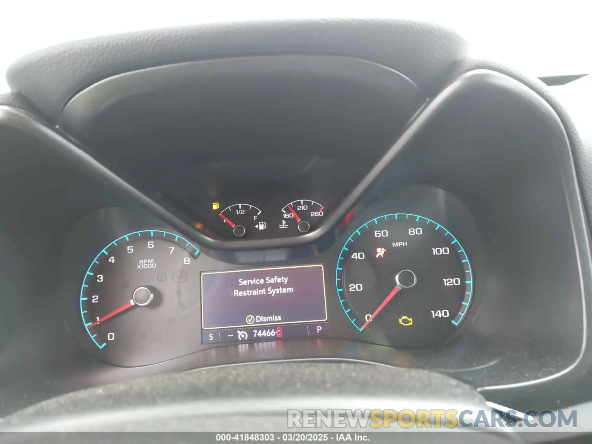7 Photograph of a damaged car 1GCGTEEN7K1310876 CHEVROLET COLORADO 2019