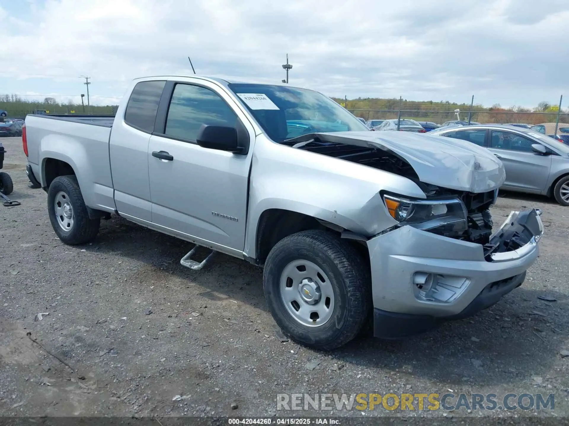 1 Фотография поврежденного автомобиля 1GCHSBEA0K1124986 CHEVROLET COLORADO 2019