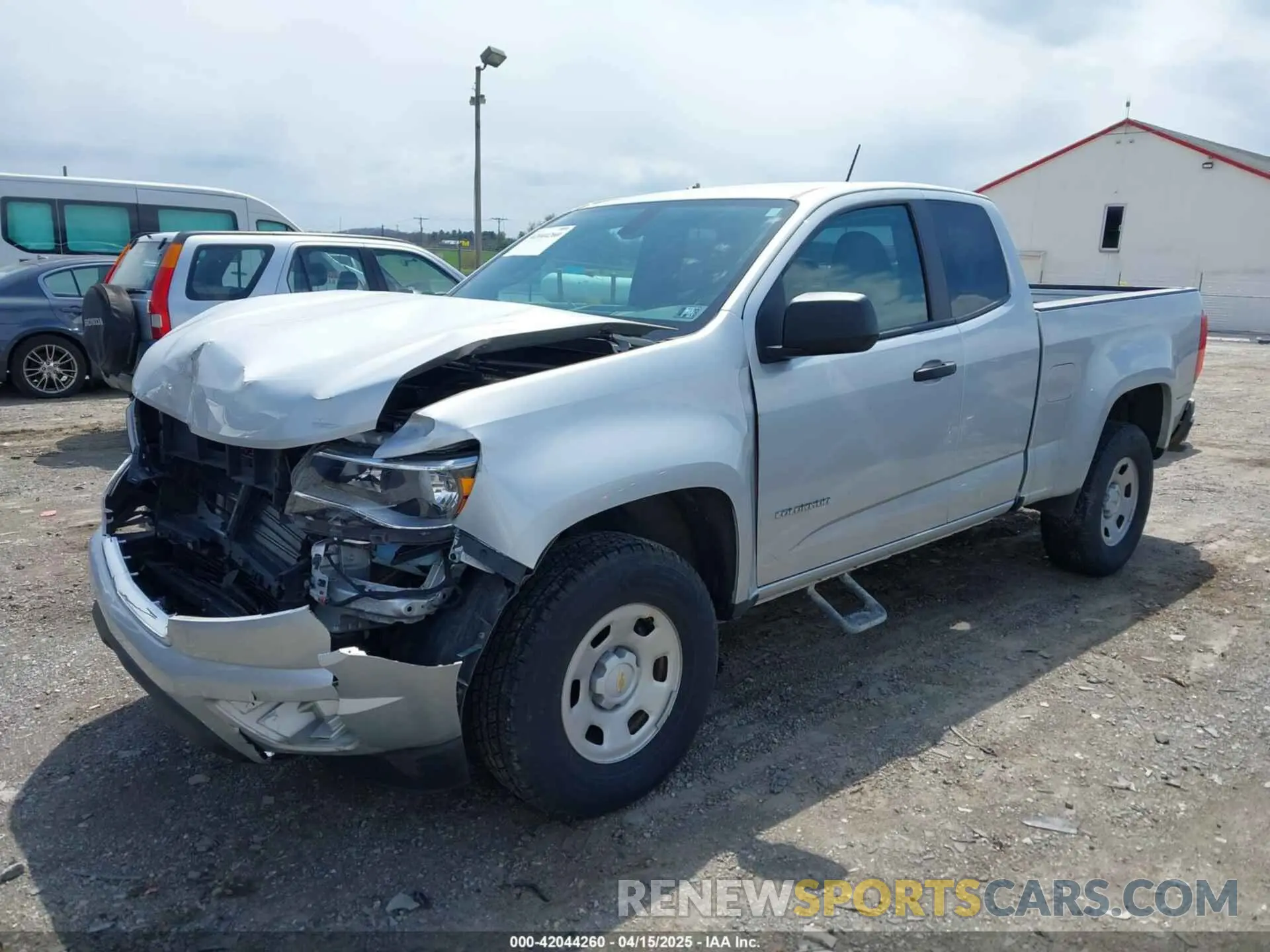 2 Фотография поврежденного автомобиля 1GCHSBEA0K1124986 CHEVROLET COLORADO 2019