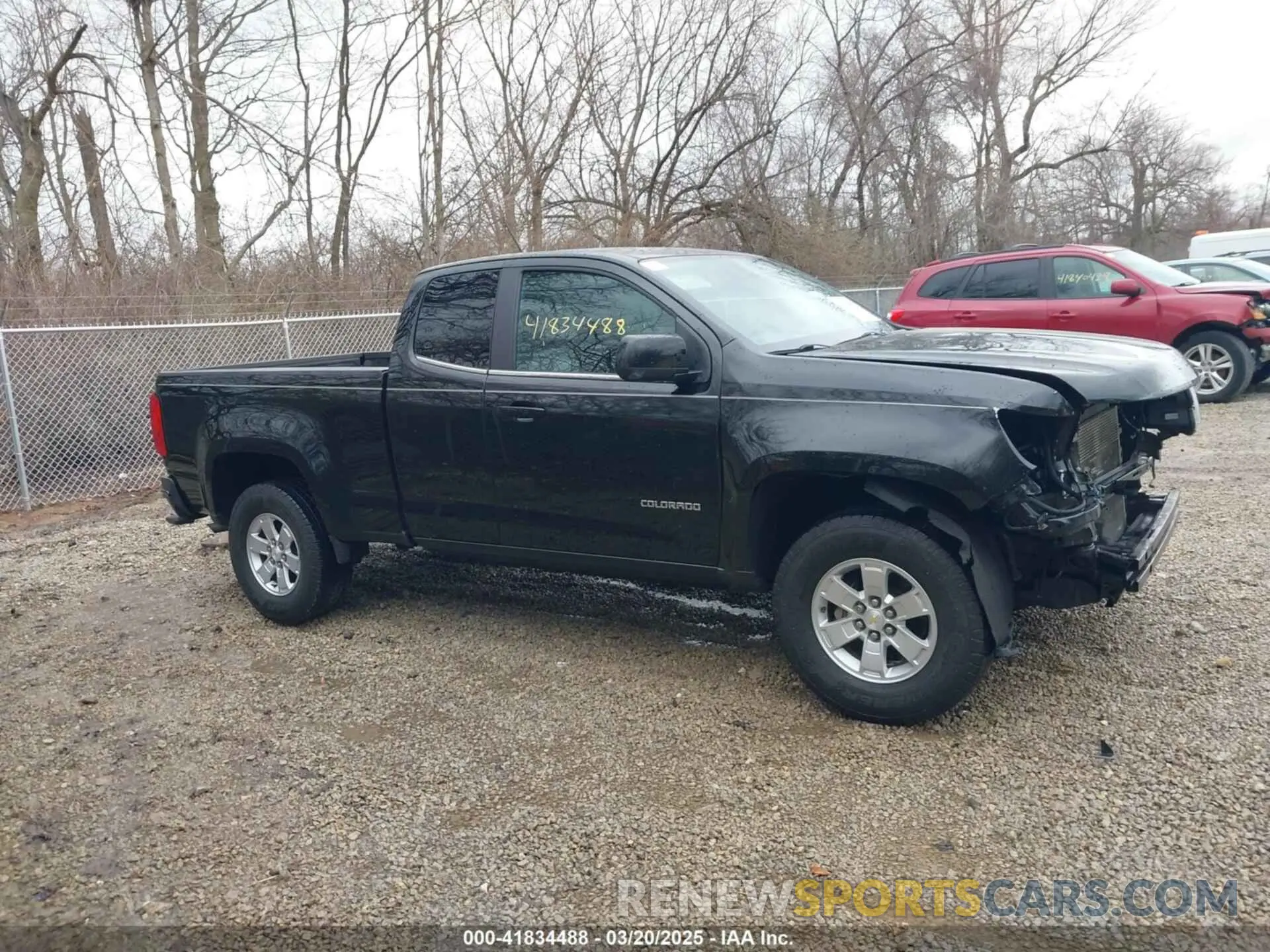 14 Photograph of a damaged car 1GCHSBEA1K1142171 CHEVROLET COLORADO 2019