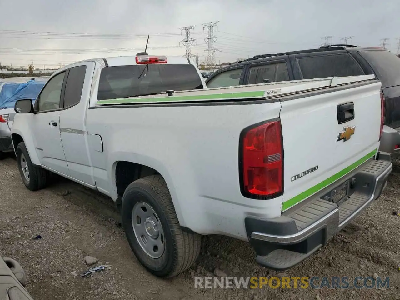 2 Photograph of a damaged car 1GCHSBEA1K1199891 CHEVROLET COLORADO 2019
