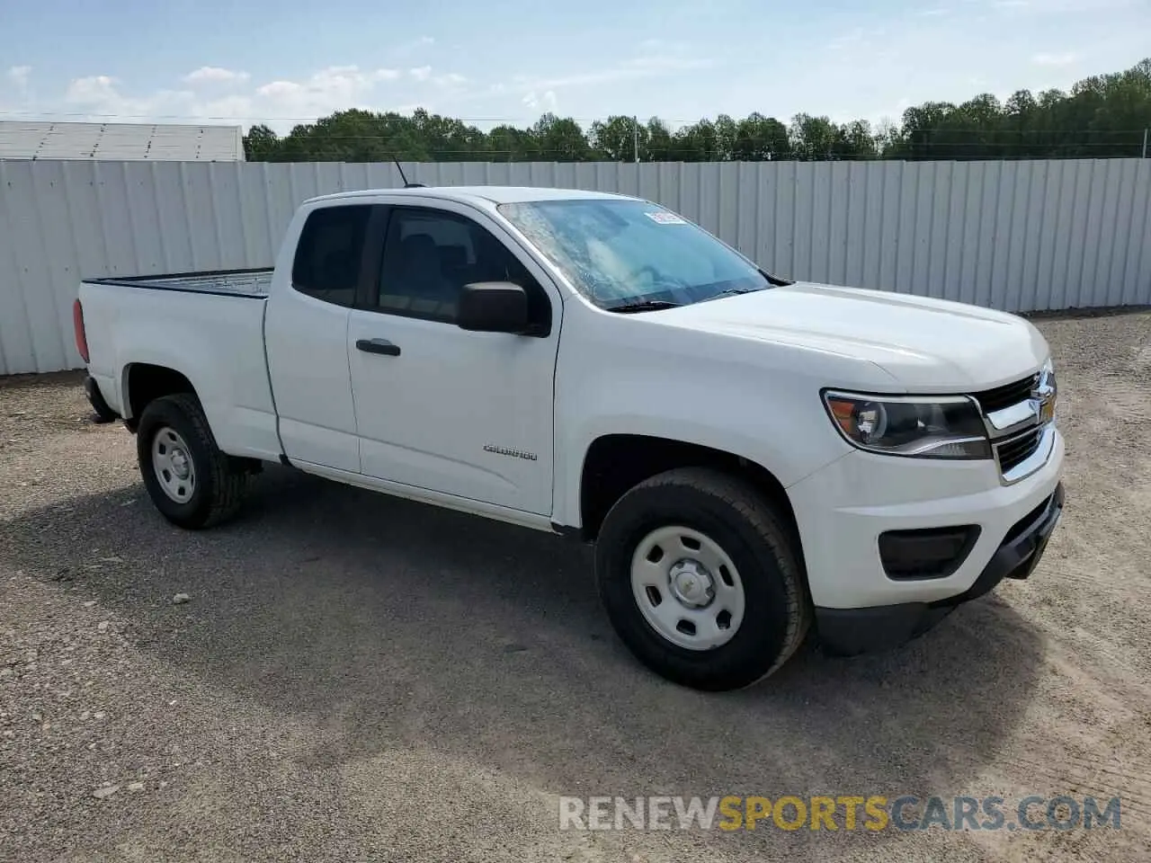 4 Фотография поврежденного автомобиля 1GCHSBEA1K1207083 CHEVROLET COLORADO 2019