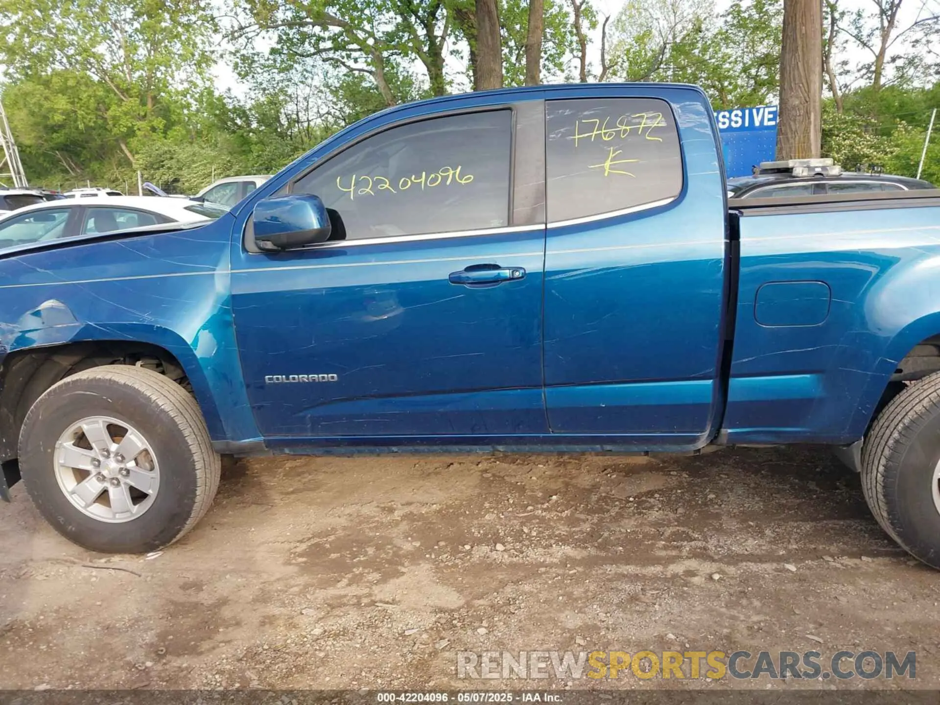 14 Фотография поврежденного автомобиля 1GCHSBEA3K1176872 CHEVROLET COLORADO 2019
