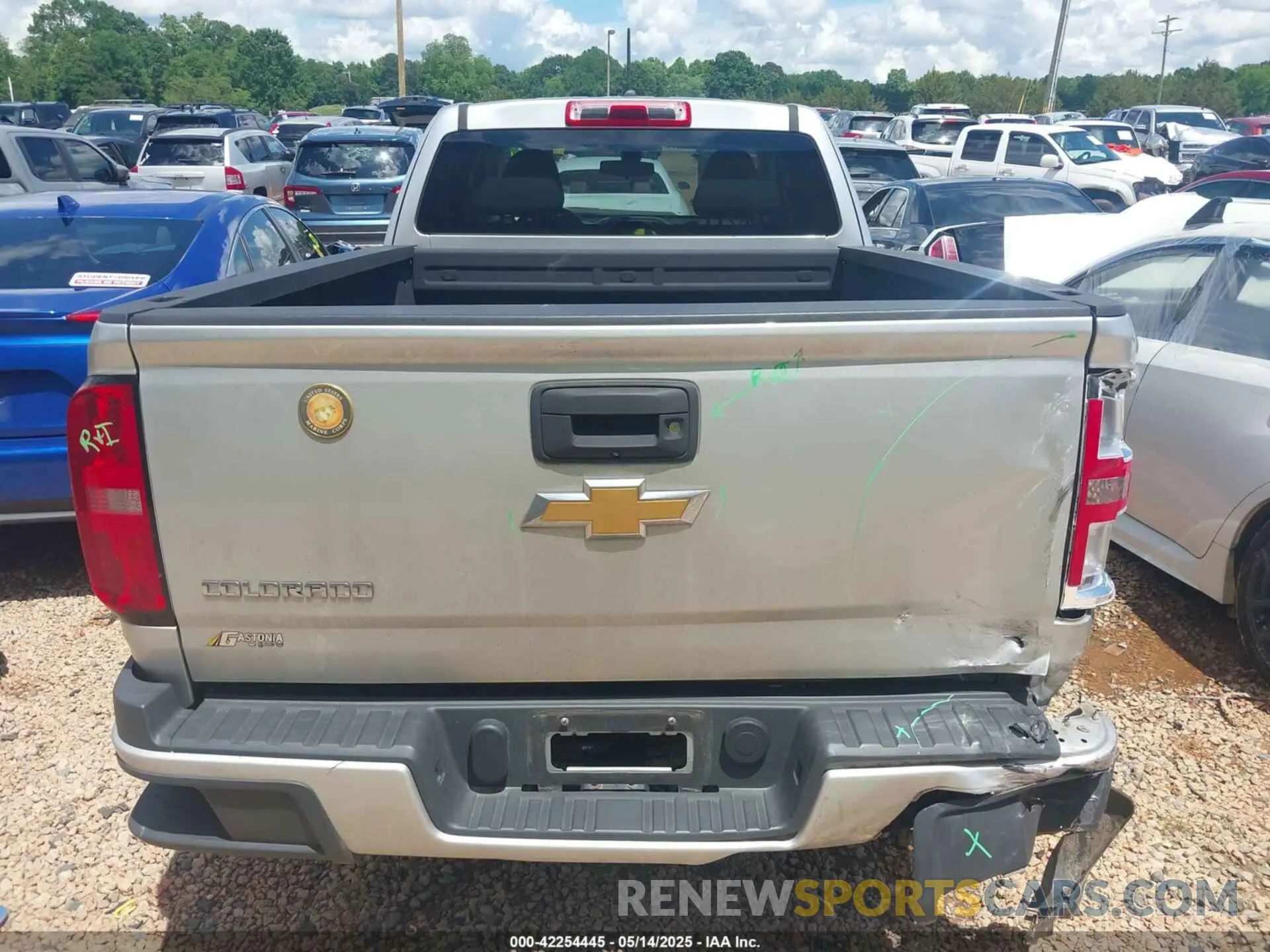16 Фотография поврежденного автомобиля 1GCHSBEA3K1260366 CHEVROLET COLORADO 2019